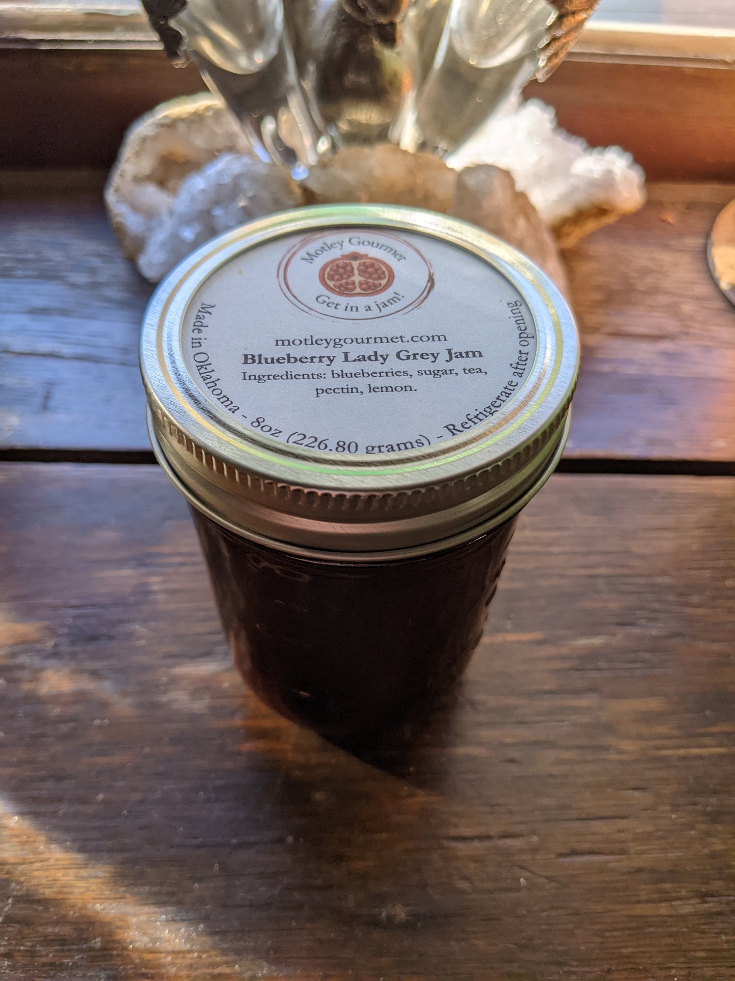 Blueberry & Lady Grey Tea Jam