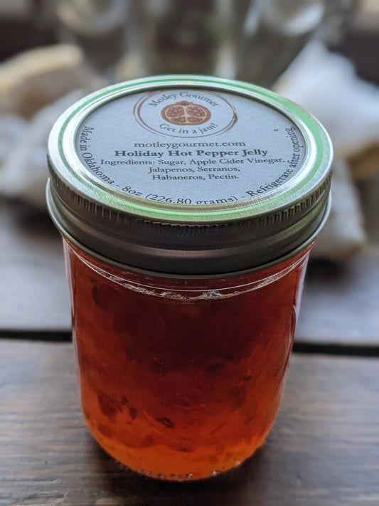 Holiday Hot Pepper Jelly