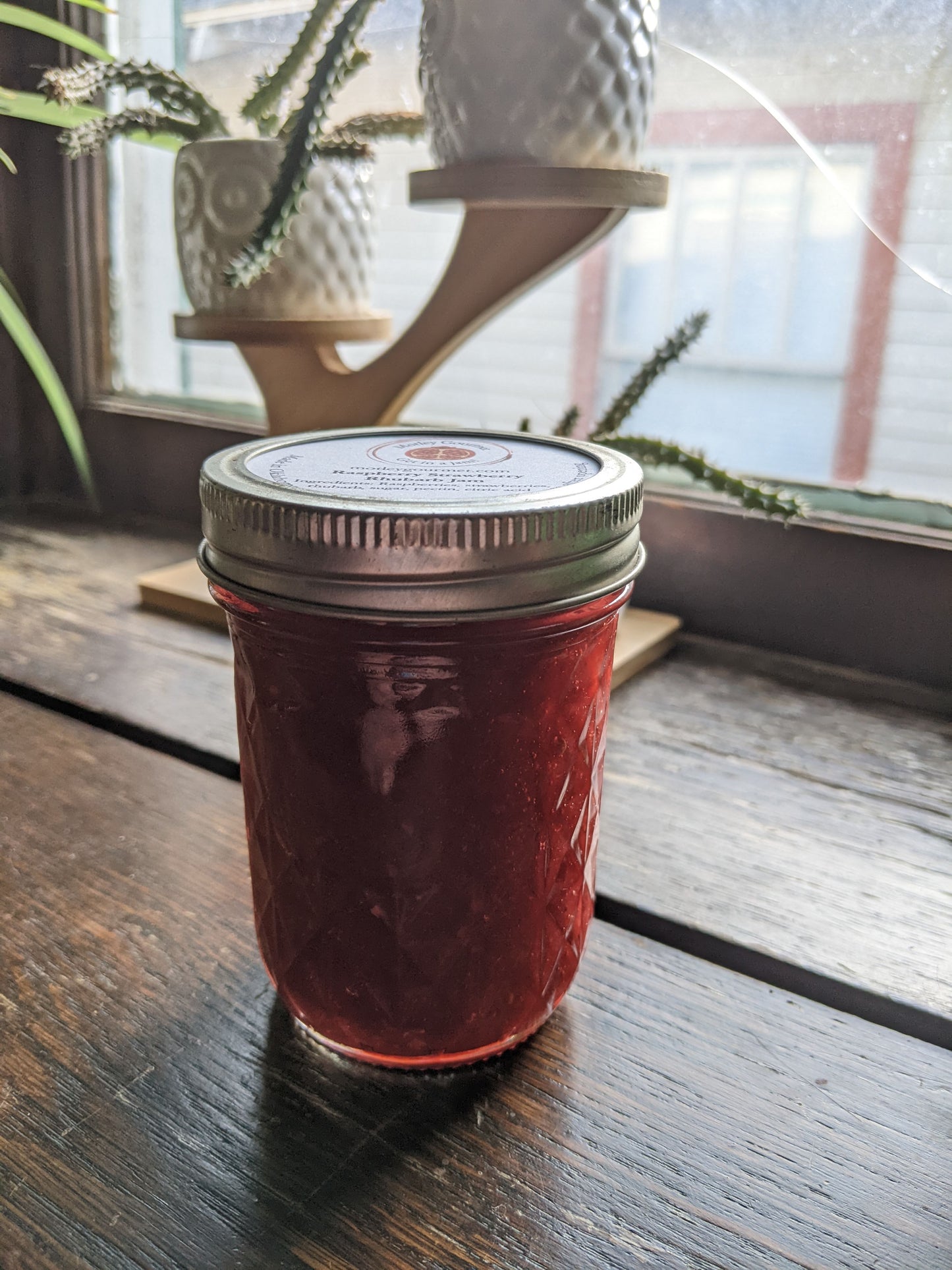 Raspberry Strawberry Rhubarb Jam