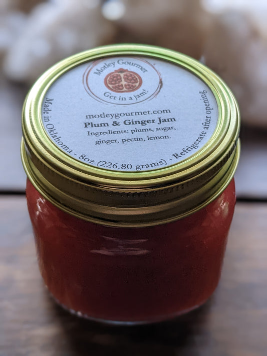 Plum & Ginger Jam