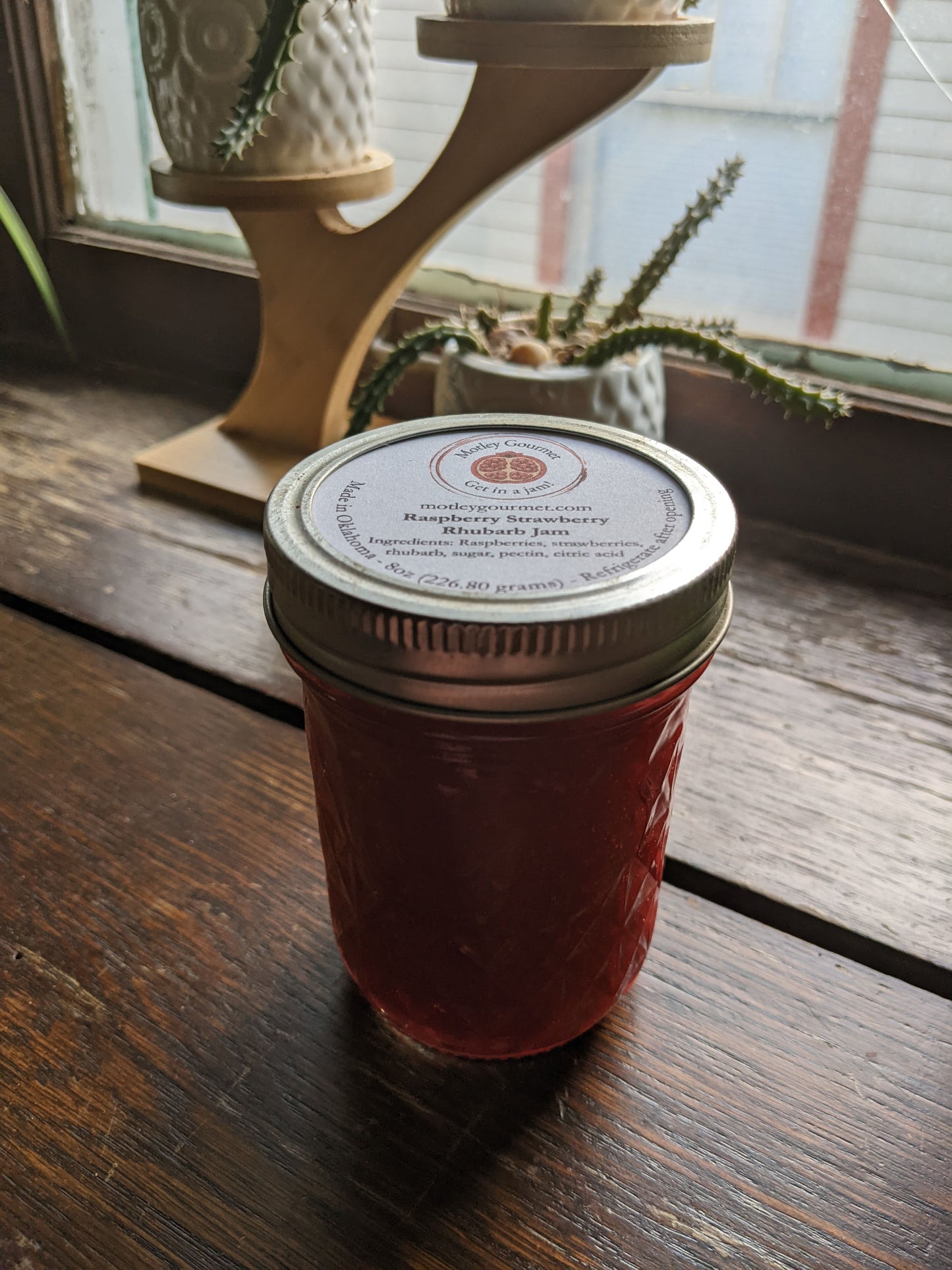 Sugar-Free Raspberry Strawberry Rhubarb